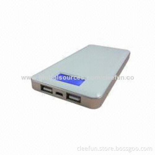 Portable 12,000mAh Power Bank for Various Smartphones, Also for Tablets